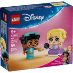 Set LEGO DISNEY PRINCESS MINIPRINTESELE JASMINE SI RAPUNZEL 43303 - prin Didactopia