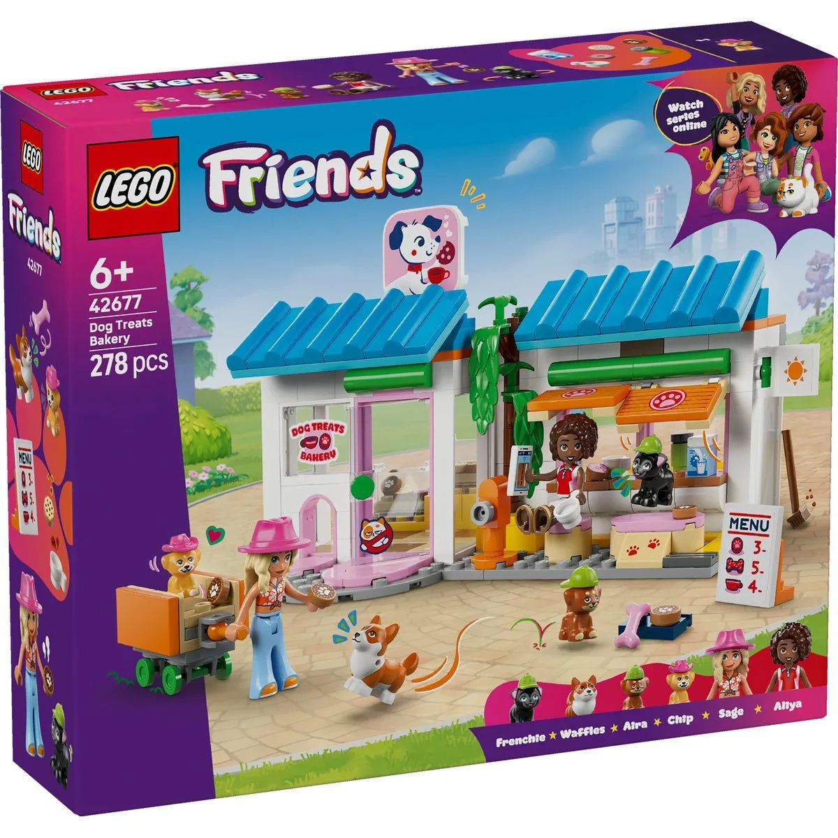 Set-LEGO-FIRENDS-BRUTARIE-CU-BUNATATI-PENTRU-CAINI-42677-prin-Didactopia Set LEGO FIRENDS BRUTARIE CU BUNATATI PENTRU CAINI 42677 - prin Didactopia