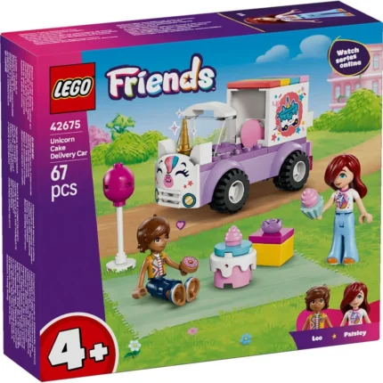 Set LEGO FIRENDS MASINA UNICORN PENTRU LIVRARE DE TORTURI 42675 - prin Didactopia