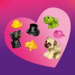 Set LEGO FRIENDS FURGONETA CU ACCESORII PENTRU ANIMALE DE COMPANIE 42678 - prin Didactopia