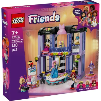Set LEGO FRIENDS SHOW DE MODA IN ORASUL HEARTLAKE 42685 - prin Didactopia