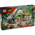 Set LEGO JURASSIC WORLD RENASTEREA MISIUNE DE URMARIRE A UNUI VELOCIRAPTOR SI A UNUI TITANOSAURUS 76973 - prin Didactopia