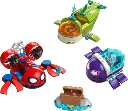 Set LEGO MARVEL SPIDEY VEHICULE SUBACVATICE 11207 - prin Didactopia