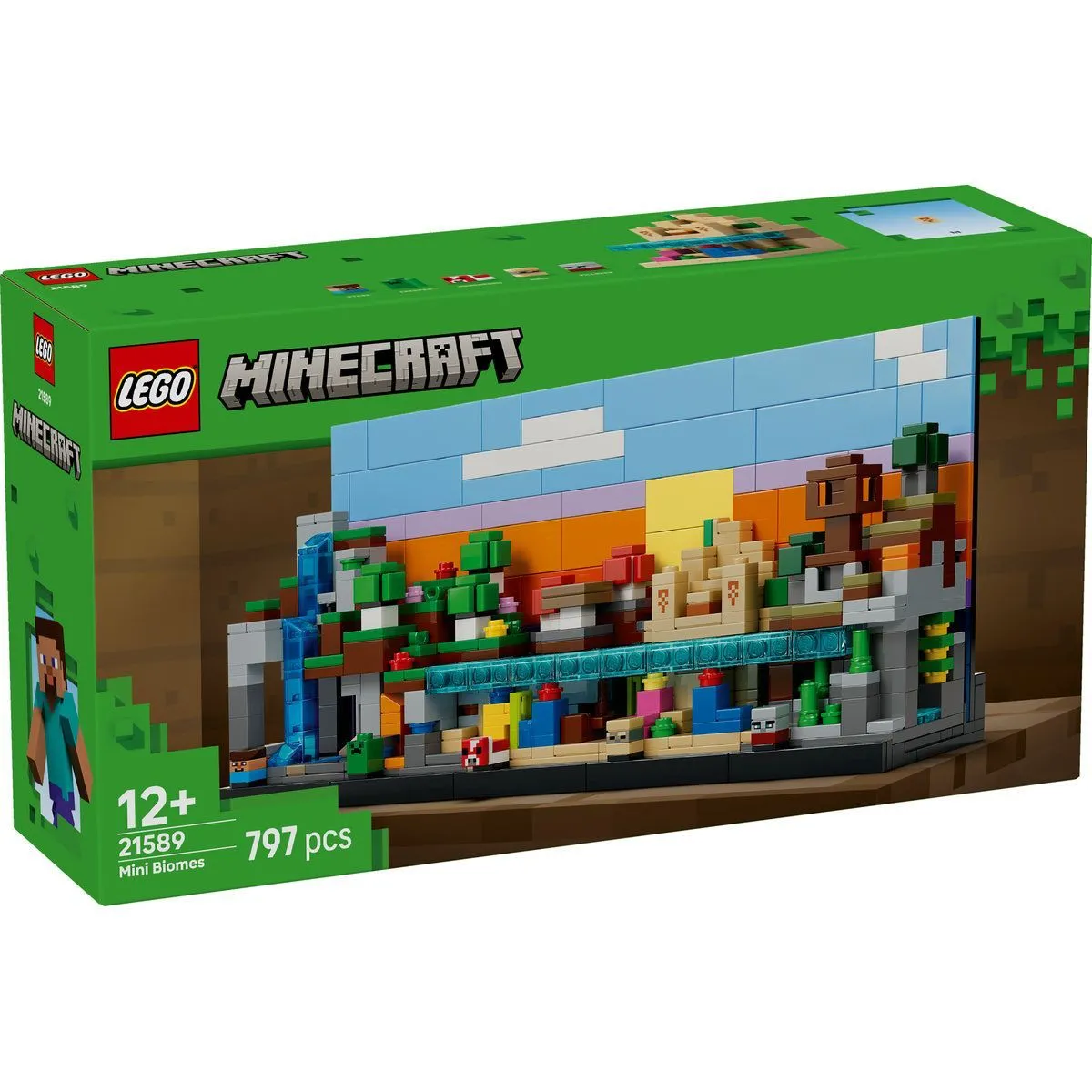 Set-LEGO-MINECRAFT-MINIBIOMURI-21589-prin-Didactopia Set LEGO MINECRAFT MINIBIOMURI 21589 - prin Didactopia