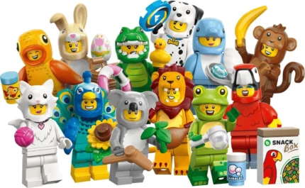 Set LEGO MINIFIGURINE ANIMALE 71051A - prin Didactopia