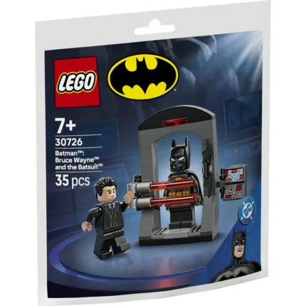 Set LEGO SUPER HEROES BATMAN BRUCE WAYNE SI BATCOSTUMUL 30726 - prin Didactopia