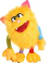 Șmecherichi, pisicuța colorată - Marionetă de mână - 35 cm - Original Living Puppets®