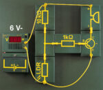 Cablu conector de siguranță - Safety Lead - Galben - Fișă + Bucșă 4 mm - stivuibile