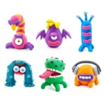 Plastilină - Argilă specială de modelat - Aliens Extraterestrii - Hey Clay®- Set 15 cutii - Conectare la App