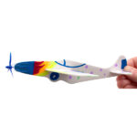 Set 12 Avioane din Polistiren – Activitate bricolaj și decorare pentru Copii - Cadou Petrecere