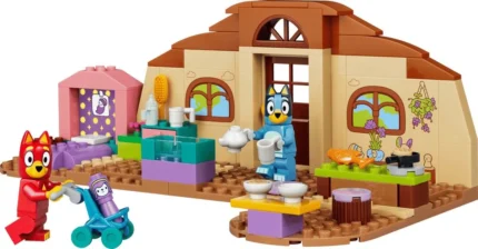 Set LEGO BLUEY LA SCOALA CU RUSTY SI BLUE 11221 - prin Didactopia