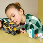 Set LEGO CITY BULDOEXCAVATOR GALBEN 60480 - prin Didactopia