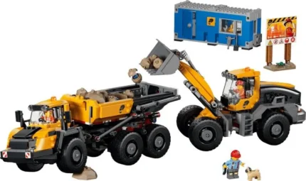 Set LEGO CITY CAMION BASCULANT SI INCARCATOR FRONTAL 60494 - prin Didactopia