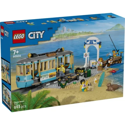 Set LEGO CITY TRAMVAI DE PLAJA CLASIC 60506 - prin Didactopia
