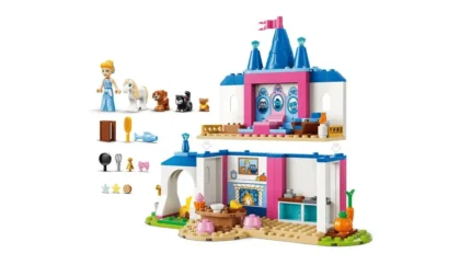 Set LEGO DISNEY PRINCESS CASTELUL CU ANIMALUTE AL CENUSARESEI 43283 - prin Didactopia