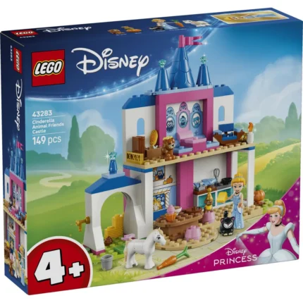 Set LEGO DISNEY PRINCESS CASTELUL CU ANIMALUTE AL CENUSARESEI 43283 - prin Didactopia
