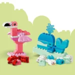 Set LEGO DUPLO JOC DE CONSTRUIT ANIMALE 10472 - prin Didactopia