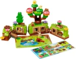 Set LEGO DUPLO PADUREA DESCOPERIRILOR CU ANIMALE SALBATICE 10480 - prin Didactopia