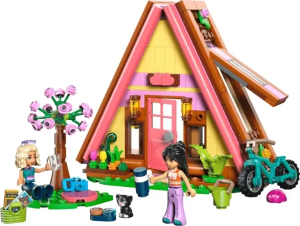 Set LEGO FRIENDS GLAMPING LA CABANA 42682 - prin Didactopia
