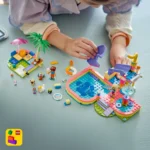 Set LEGO FRIENDS O ZI DISTRACTIVA IN PARCUL ACVATIC 42676 - prin Didactopia