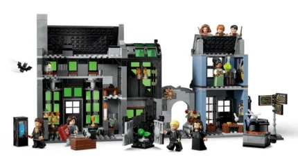 Set LEGO HARRY POTTER MAGAZINELE DE VRAJITORII DE PE ALEEA NOCTURNA 76471 - prin Didactopia