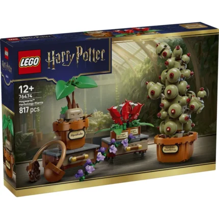 Set LEGO HARRY POTTER PLANTE PENTRU ORA DE IERBOLOGIE DE LA HOGWARTS 76474 - prin Didactopia