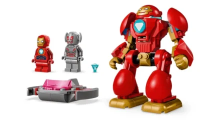 Set LEGO MARVEL IRON MAN SI PRIETENII SAI UIMITORI ULTRON VS IRON MAN 11209 - prin Didactopia