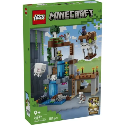 Set LEGO MINECRAFT STATIE DE MOBI GHAST 21597 - prin Didactopia