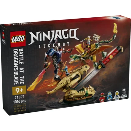 Set LEGO NINJAGO BATALIA DE LA SABIA DRAGONULUI 71871 - prin Didactopia