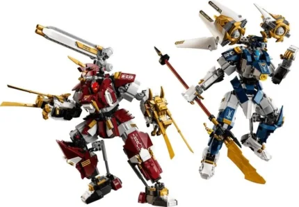 Set LEGO NINJAGO ROBOTII TITAN GEMENI 71870 - prin Didactopia