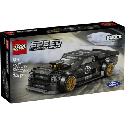 Set LEGO SPEED CHAMPIONS FORD MUSTANG HOONICORN V1 AL LUI KEN BLOCK 77262 - prin Didactopia