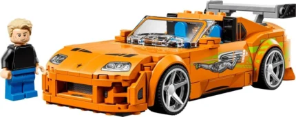 Set LEGO SPEED CHAMPIONS TOYOTA SUPRA MK4 DIN FURIOS SI IUTE 77260 - prin Didactopia